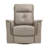 Borkovany 35.5" Transitional Top Grain Leather Swivel Glider Recliner with 360° Swivel, Gentle Gliding & High-Density Foam-86701081