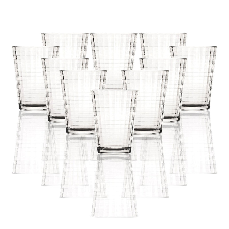Ensemble de matrices de 10 à 7 oz. Verres à jus