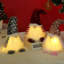 Gnomes de Noël 11,81 po avec peluche-686337454