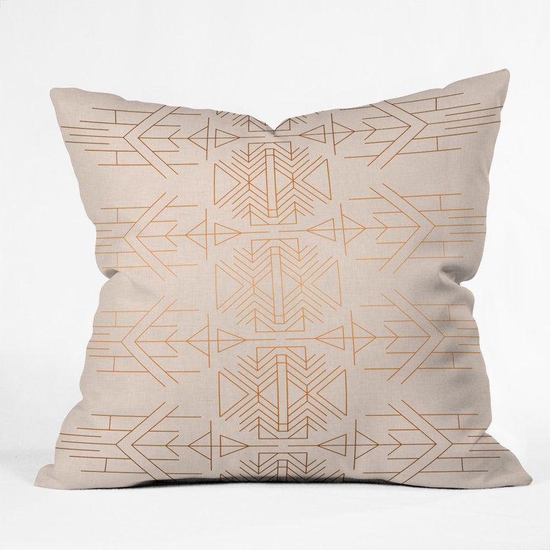 Holli Zollinger Geometric Throw Pillow, 18" x 18"