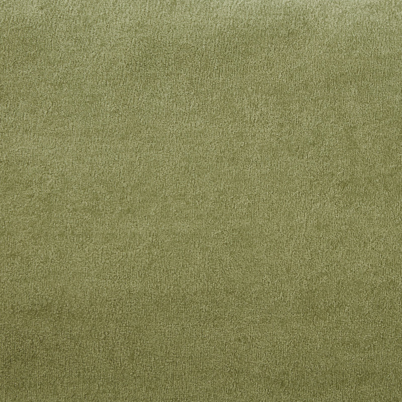 Fauteuil moderne avec repose-pieds mobile, siège large, accoudoirs courbés et coussins moelleux pour le salon, la chambre à coucher, vert