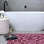 Horizons Geometric Area Rug in Pink-67046751