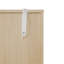 Buffet, armoire de rangement autoportante avec tablettes réglables pour le salon, la cuisine, le vestibule, l'armoire décorative du salon