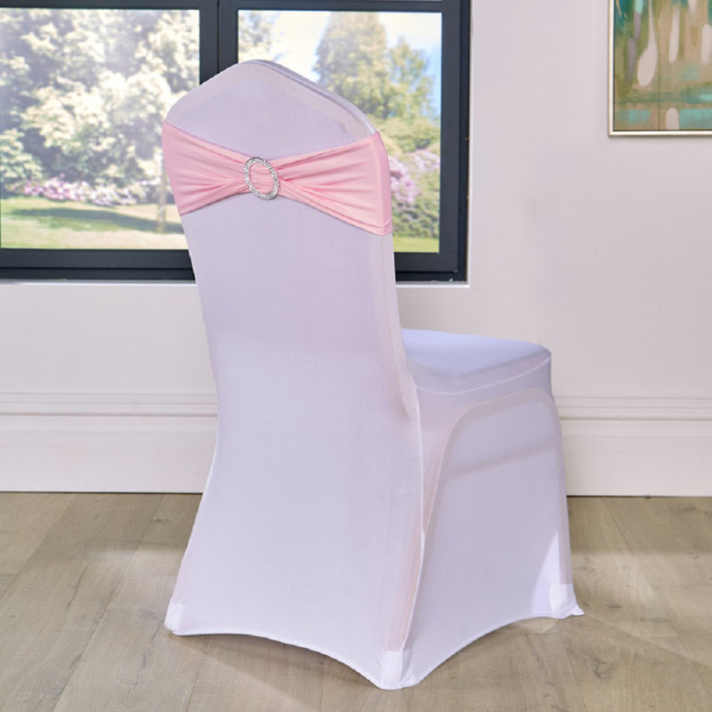 17 Stories Chair Cover Band, Pink