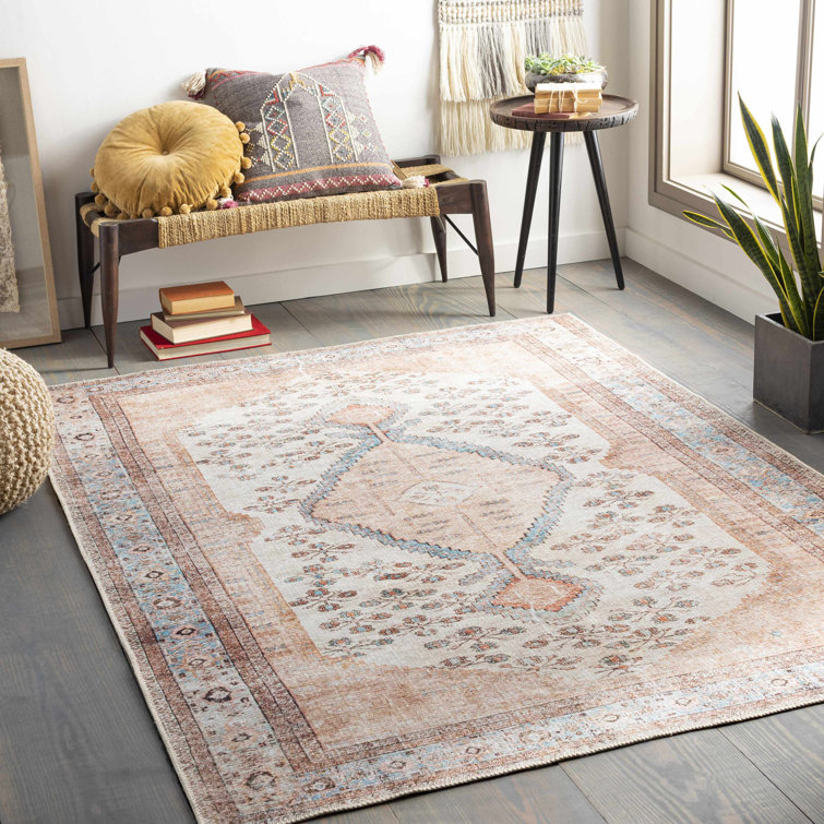 Henllan Cream Cotton Rug - Clearance