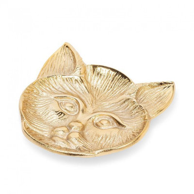 Flat Cat Face Trinket Holder