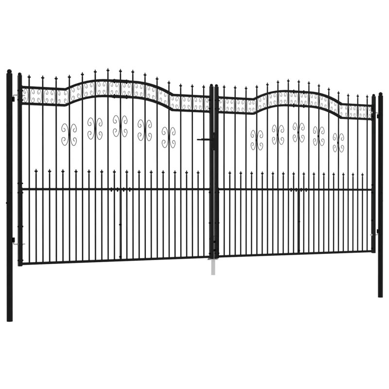 Chamya 159.84 cm W Gate Fencing, 87.8cm H x 159.84cm W
