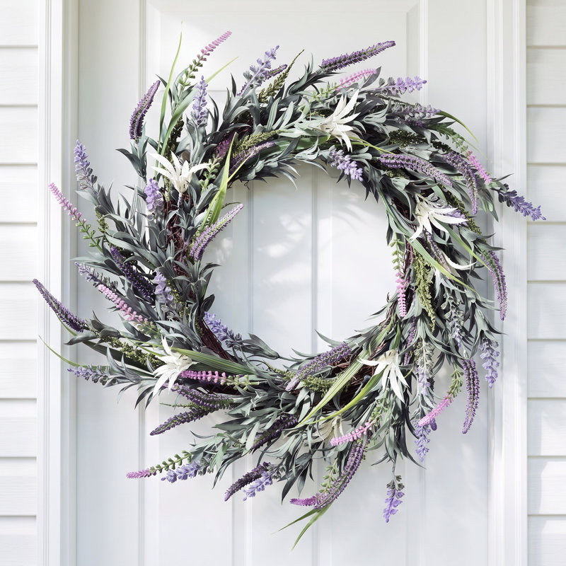 Couronne florale 24 po