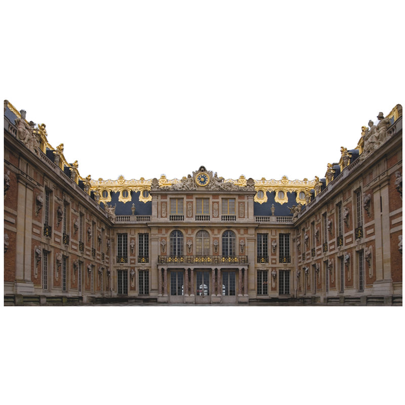 Personnage en carton Versailles Paris France