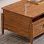 Table basse rétro en bois massif