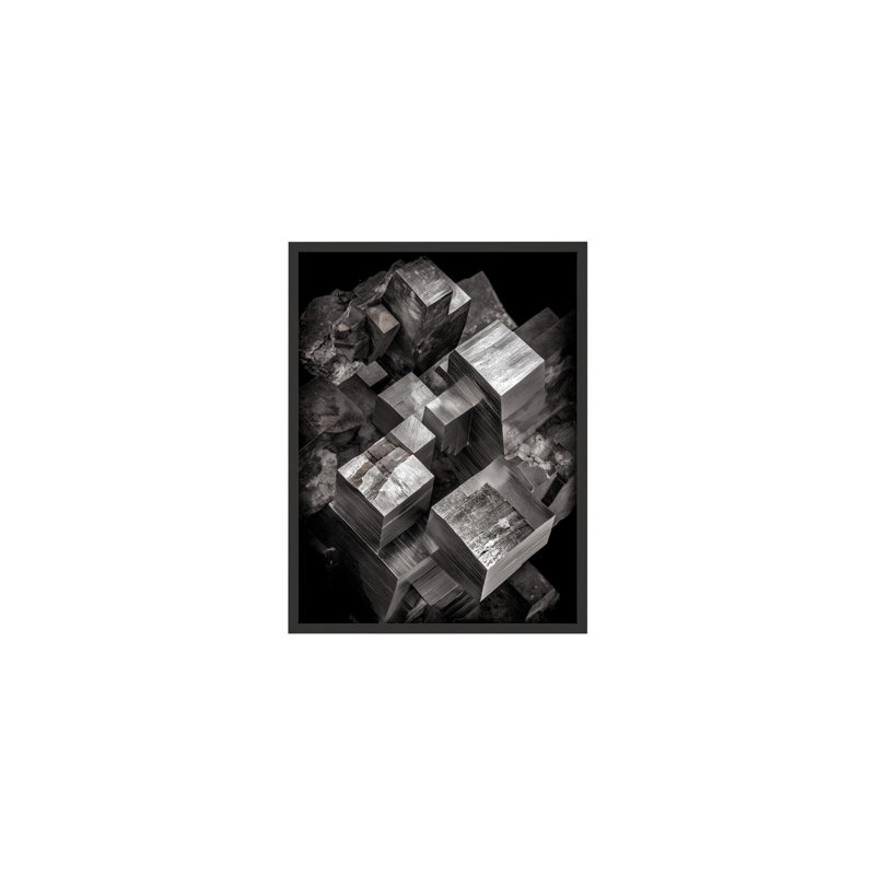 Pyrite Genesis, 30" H x 40" W