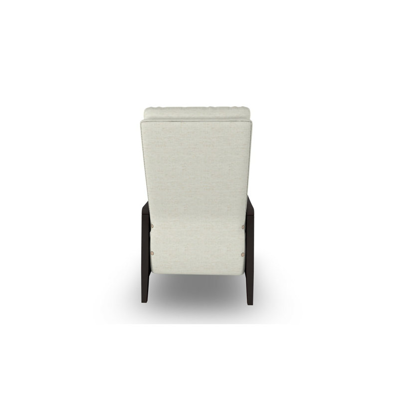 Fauteuil inclinable moderne, Neige, Espresso