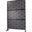 Écran d'intimité en métal l 76 po H48 po - autoportant pour terrasse, patio, balcon. S'améliore dans n'importe quel environnement. , Rouille - Pour balcon, patio. Élégant, rouille, à l'extérieur-121640215