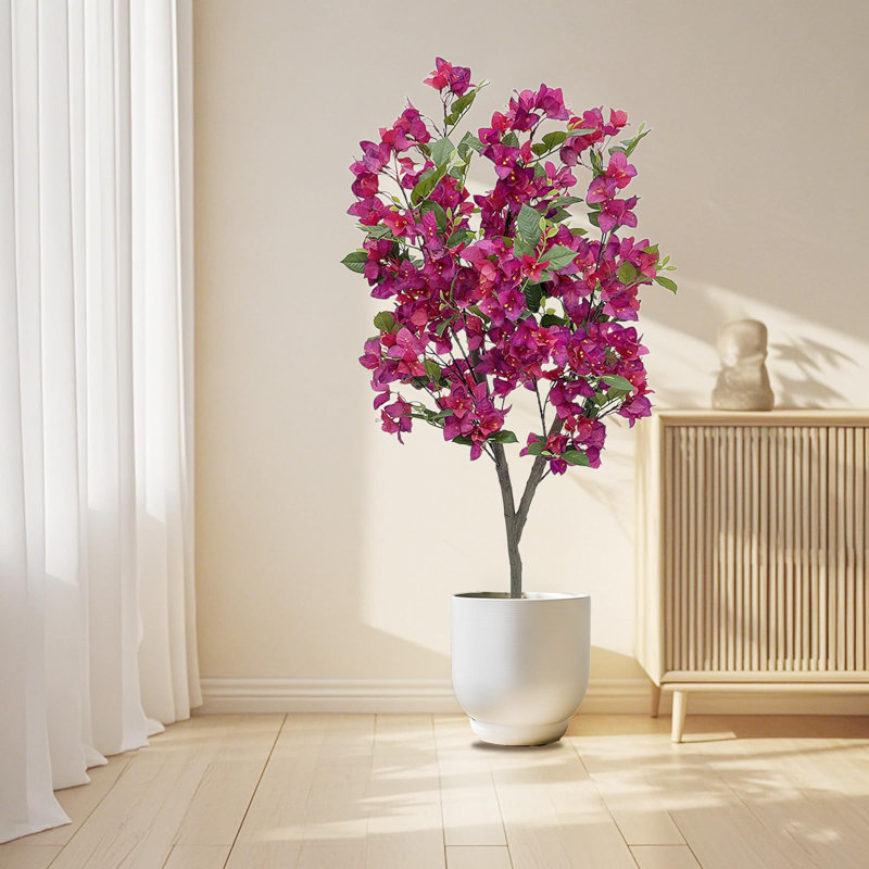 Arbre de bougainvillée artificiel 4 pi avec branches pliables
