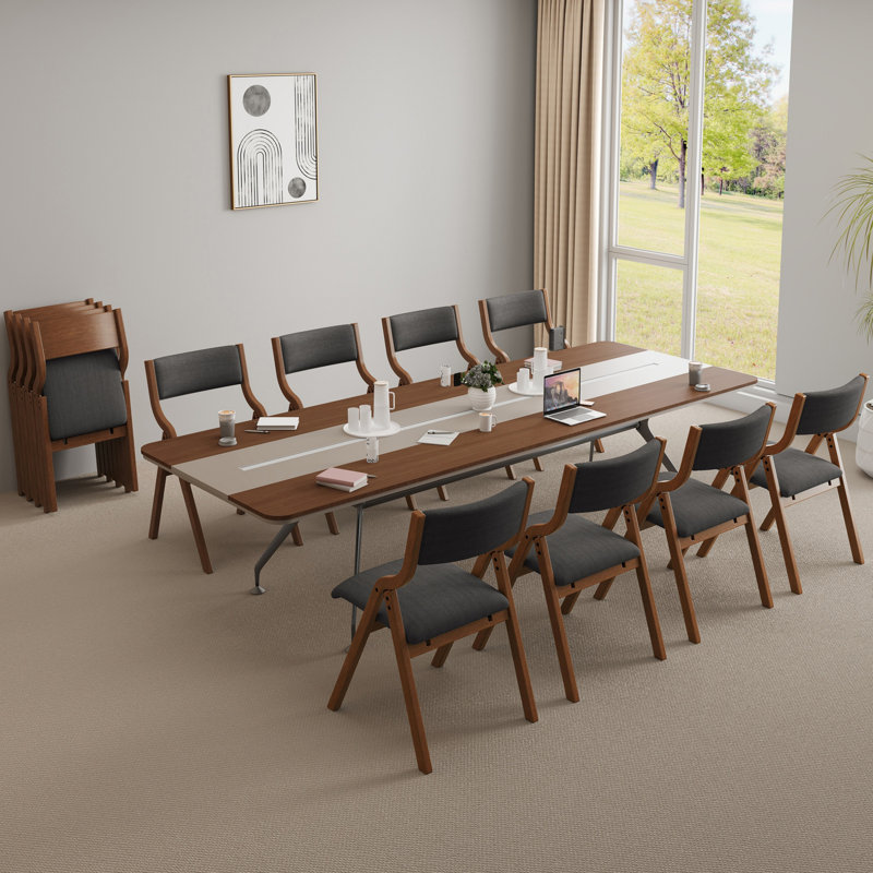 Chaise pliante polyvalente rembourrée pour des occasions et des espaces multiples, Gris matinal