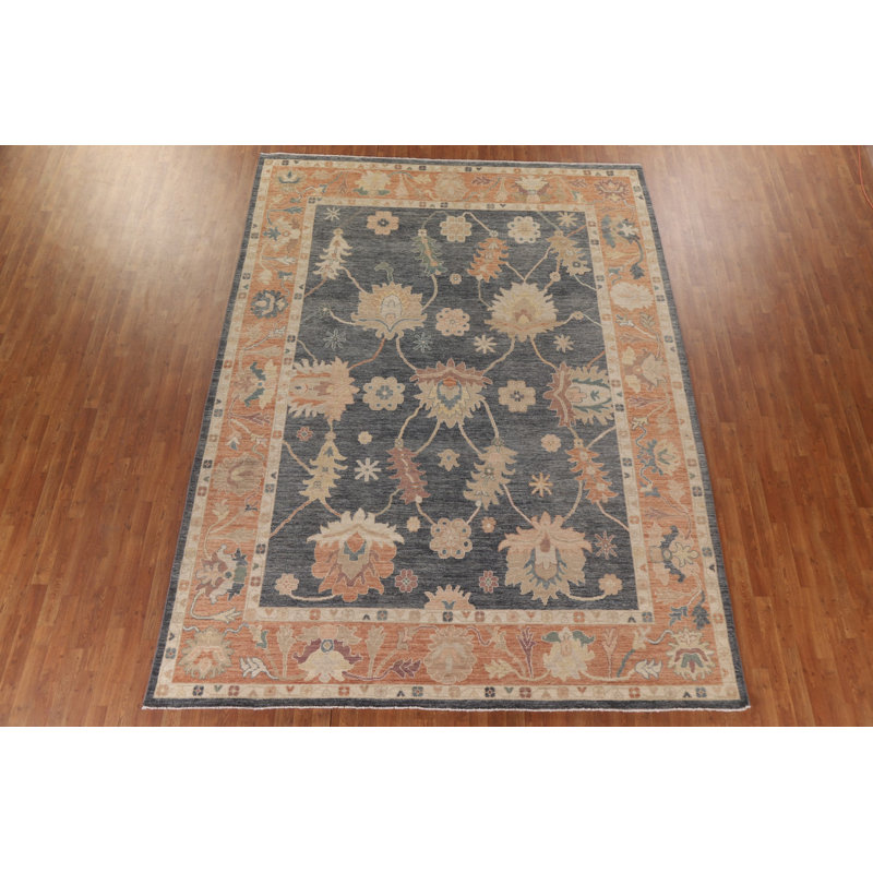 Vegetable Dye Oushak Oriental Area Rug 9x12