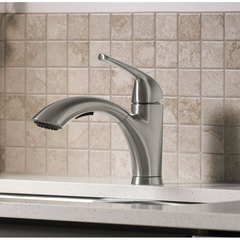 Sterling By Kohler Medley Pull Out Kitchen Faucet, Vibrant Stainless