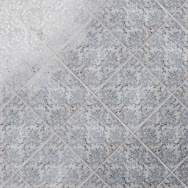 Carrelage mural en céramique 8 "x 8" Merola Tile Milano Decor