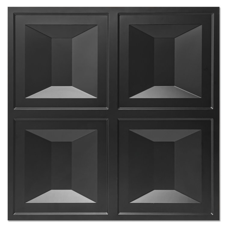 24'' L x 24'' W Smooth PVC Drop-In Ceiling Tile