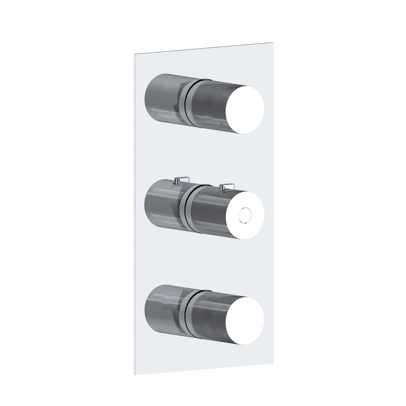 Ensemble de garniture chrome 3 fonctions, Chrome chrome