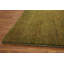 Elegant Olive Green Handmade Wool Gabbeh Style Rug 5x6
