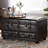 Manitoga Vegan Leather Storage Ottoman