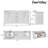 Heritage 72'' Bathroom Vanity Double Sink Top with Backsplash, Fully Assembled Cabinet Sink Combo White