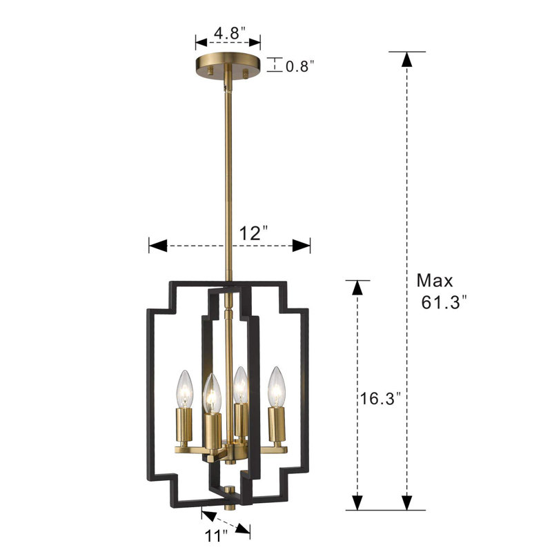 Oslo 4 - Light Lantern Pendant