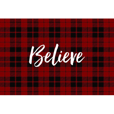 Believe 5 - Impression sur toile tendue