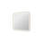 30 Inch Rectangle LED Front and Backlit Wall Mirror in Satin Gold-591679206-591679210