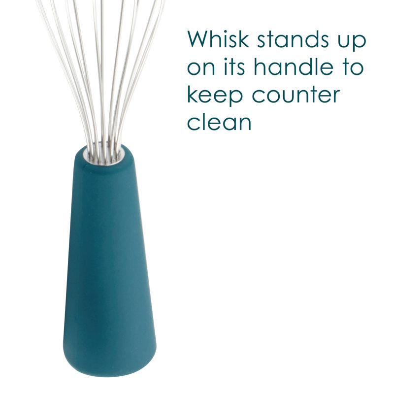 Rachael Ray Kitchen Utensils and Cooking Tools Set, 6-Piece, Marine Blue