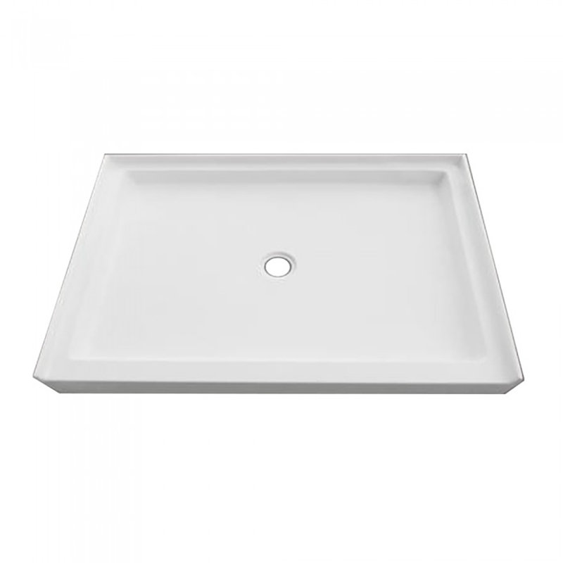 Base de douche à seuil simple l 72 po x P 48 po