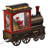 9" Led  Santa Train Water Globe