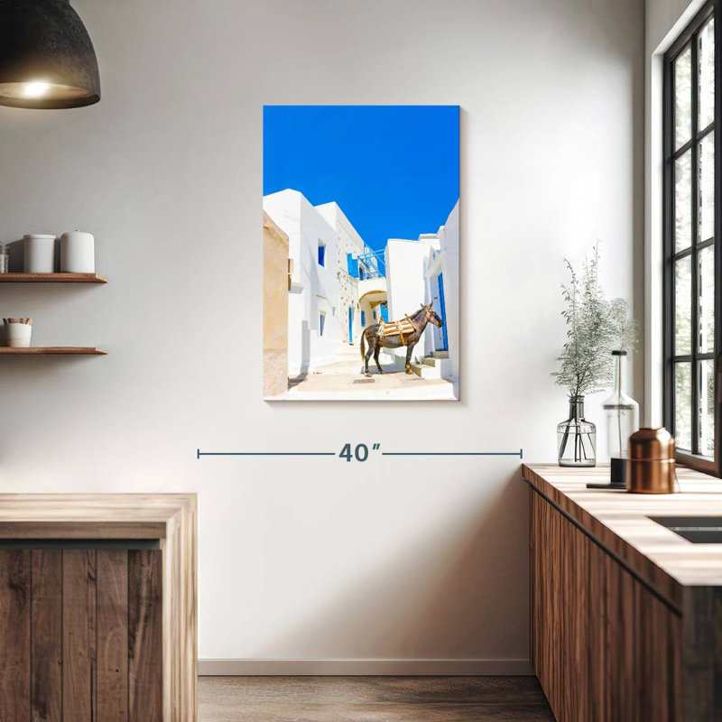 Aime Mule In Langadas, 36" H x 24" W