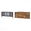 Table basse pliable rectangulaire en chêne antique