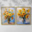 Série FLORAL CDLXVII - Reproduction encadrée de qualité supérieure - prête à être accrochée - aucun clou requis - aucun clou requis-79895524-79895530