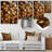 Black And Gold Abstract Cubes II - Geometric Metal Wall Art-808981822