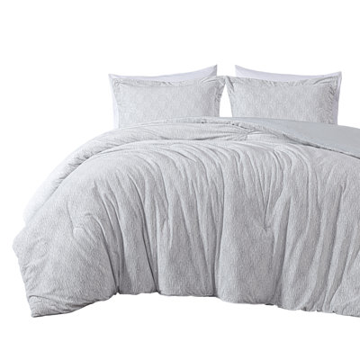 Soft Plush Jacquard Velvet Comforter Set