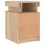 Oakhur 35cm W Manufactured Wood Bedside Table-801032349