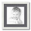 Cadre pour photo simple blanc mat 10 "x 10"-70819526