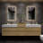 Albizu 79" Wall-Mounted Double Bathroom Vanity-88999173