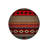 Red Black Ethnic Pattern Detailed Woven Base Modern Decorative Carpet-889866788