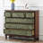 Retro Solid Manufactured Wood Accent Cabinet