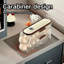 2 Tier Egg Holder For Fridge Automatic Rolling Stackable Fridge Organizers