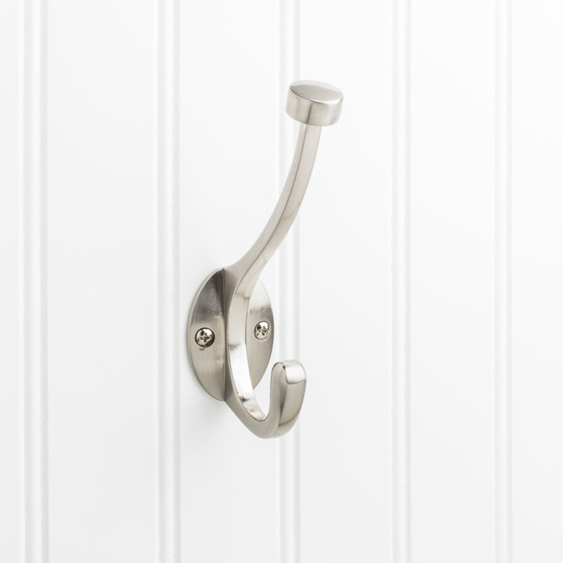 Wall Hook, Satin Nickel