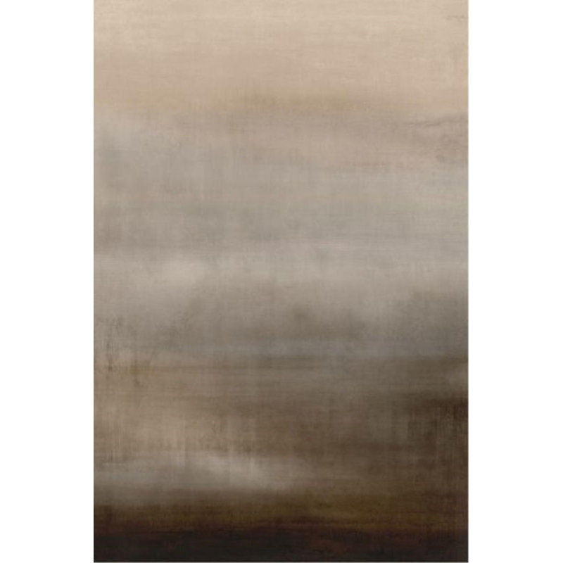 «Atlantic Plains» par James McAllen - impression, H 81 po x l 54 po, Couche de verre