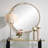 Steel Round Wall Mirror