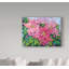 « rose poinsettia », reproduction de peinture à l’acrylique sur toile tendue-27489288