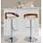 Grotto Swivel Upholstered Adjustable Height Counter Stool with Metal Frame-94351915-94351919