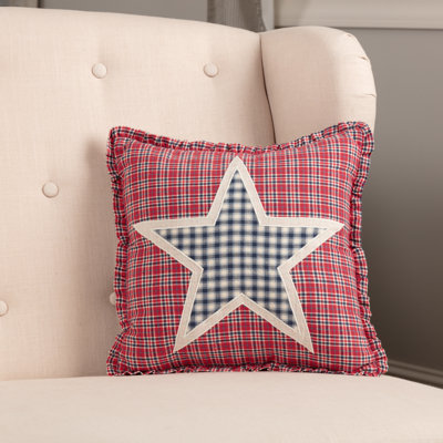 Peltier Cotton Blend Reversible Throw Pillow